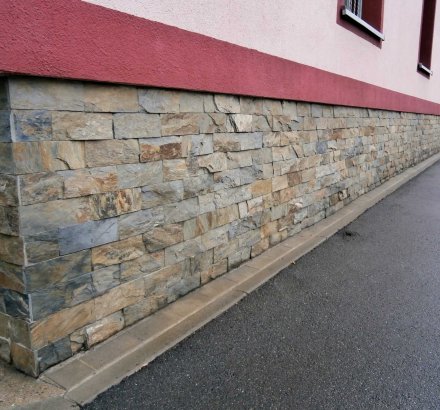 Kamień elewacyjny cięty czterostronnie